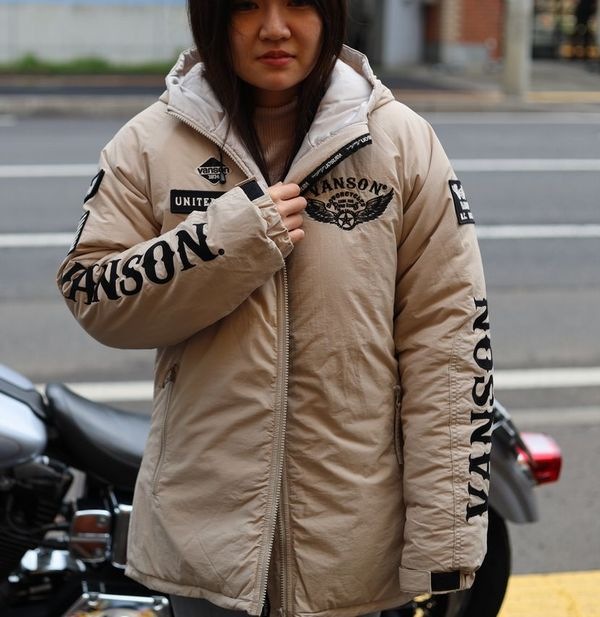 VANSONバンソン NVJK-2307 モンスタージャケット グレージュ | すべて