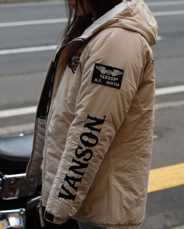 VANSONバンソン NVJK-2307 モンスタージャケット グレージュ | すべて