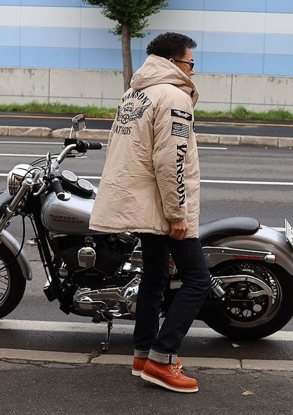 VANSONバンソン NVJK-2307 モンスタージャケット グレージュ | すべて