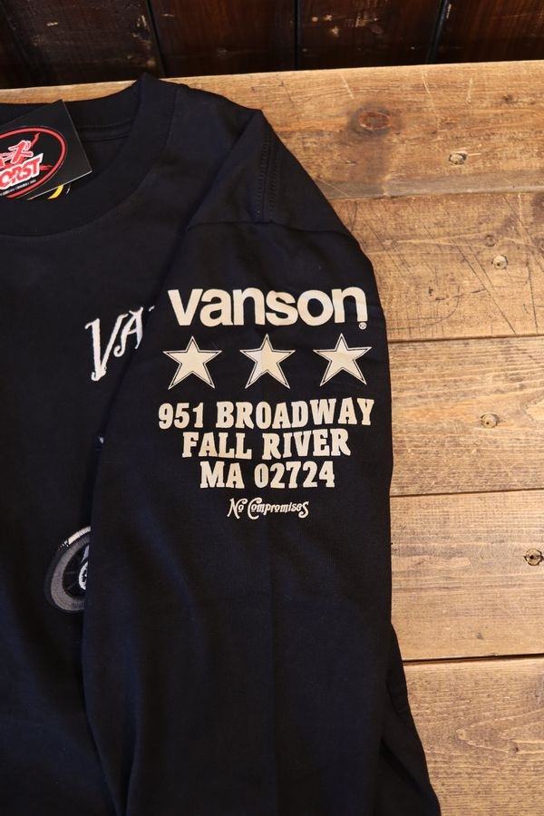 VANSON��CROWS��WORST �������� ����� CRV-2506 ŷ������Tee���ǥ���ӥåȡ��ϥ졼�����ݡ��ĥ��������֥�å�