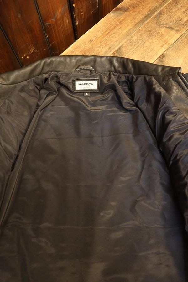 KADOYA���ɥ䡡K'S LEATHER&K'S PRODUCT��RODEO LEATHER JACKET ���ǥ��쥶�����㥱�å�