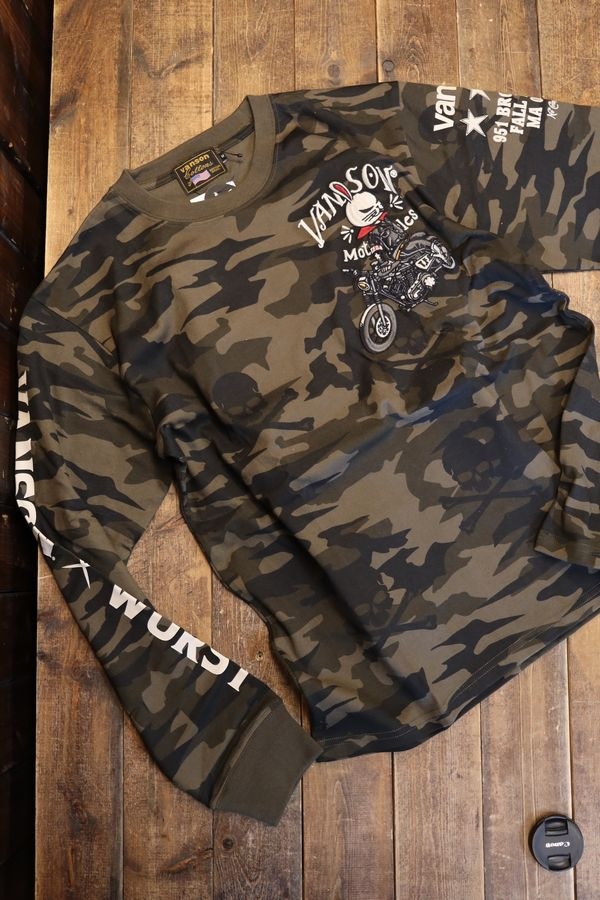 VANSON��CROWS��WORST �������� ����� CRV-2506 ŷ������Tee���ǥ���ӥåȡ��ϥ졼�����ݡ��ĥ����������꡼�֥���ե�