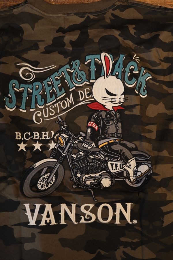 VANSON��CROWS��WORST �������� ����� CRV-2506 ŷ������Tee���ǥ���ӥåȡ��ϥ졼�����ݡ��ĥ����������꡼�֥���ե�