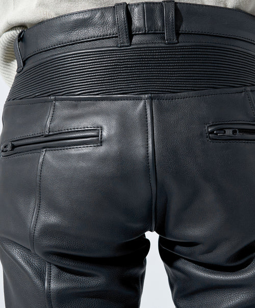 KADOYA�ʥ��ɥ�ˡ�K��S LEATHER��BRAWLER PANTS-2���֥����顼�ѥ�ġ��饤�������ѥ��