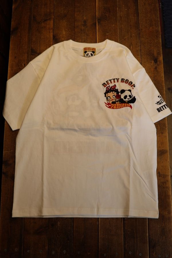PANDIESTA��BETTY BOOP���ѥ�ǥ��������ߥ٥ƥ���526601A �����֥饤��BBETTY Tee���ۥ磻��