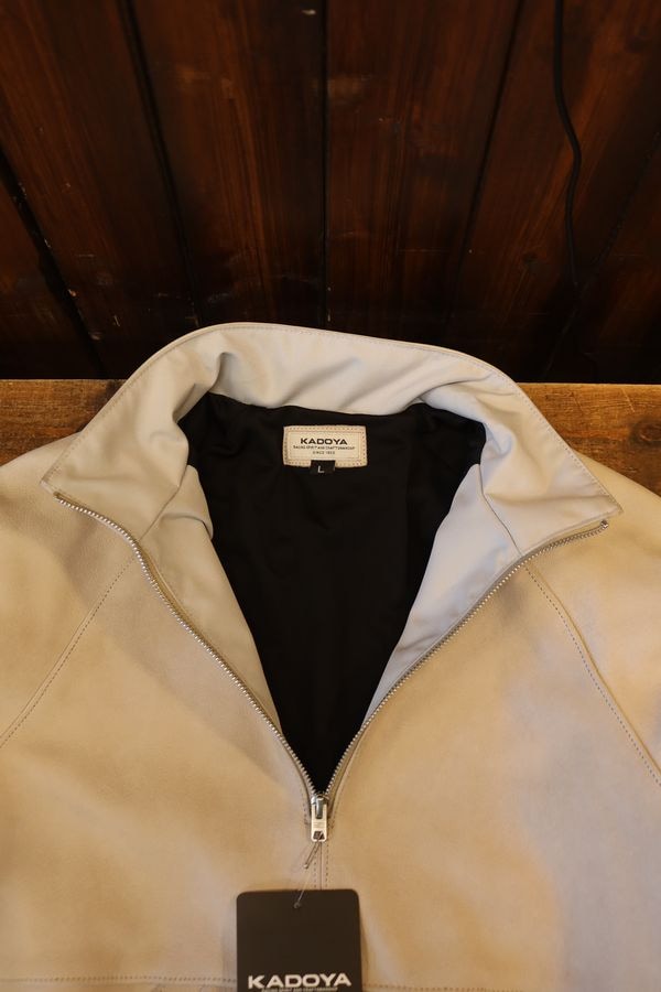 KADOYA(���ɥ�)��K'S LEATHER&K'S PRODUCT��HALF ZIP RIDERS���ϡ��ե��åץ饤���������ץ롡�磻�ɥ��륨�åȡ��̥Хå����졼