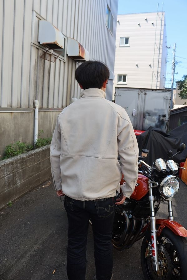 KADOYA(���ɥ�)��K'S LEATHER&K'S PRODUCT��HALF ZIP RIDERS���ϡ��ե��åץ饤���������ץ롡�磻�ɥ��륨�åȡ��̥Хå����졼