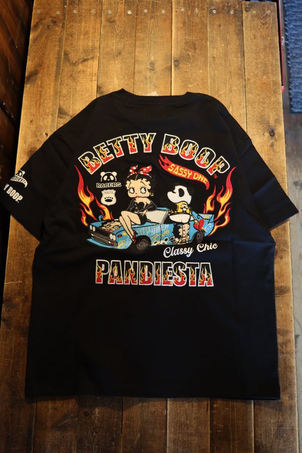 PANDIESTA��BETTY BOOP���ѥ�ǥ��������ߥ٥ƥ���526601A �����֥饤��BBETTY Tee���֥�å�