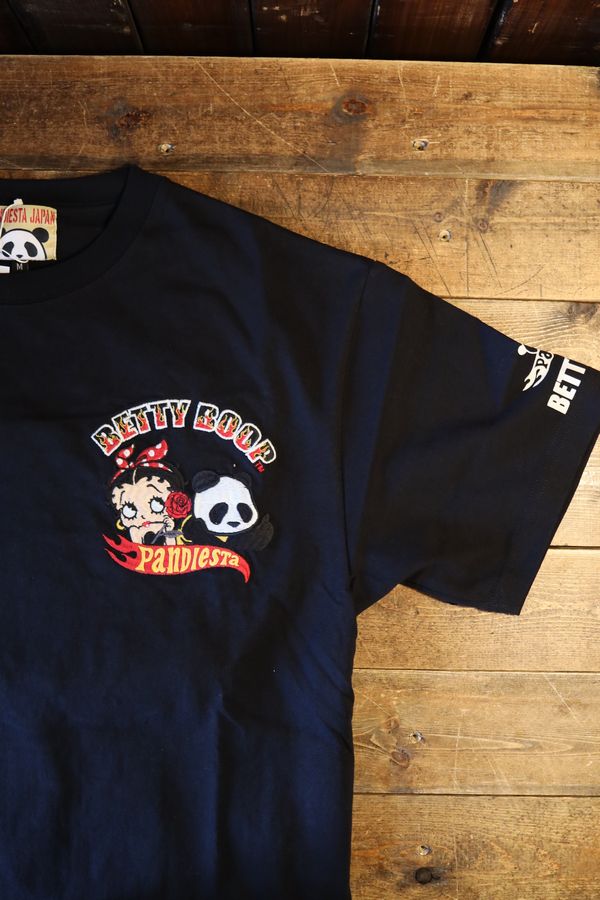 PANDIESTA��BETTY BOOP���ѥ�ǥ��������ߥ٥ƥ���526601A �����֥饤��BBETTY Tee���֥�å�