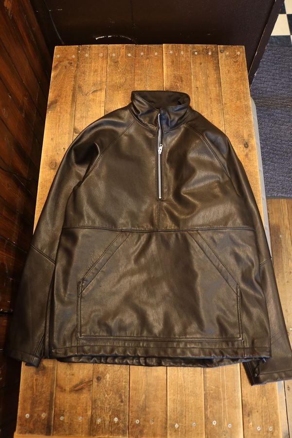 KADOYA(���ɥ�)��K'S LEATHER&K'S PRODUCT��HALF ZIP RIDERS���ϡ��ե��åץ饤���������ץ롡�磻�ɥ��륨�åȡ������ȥ�����֥�å�