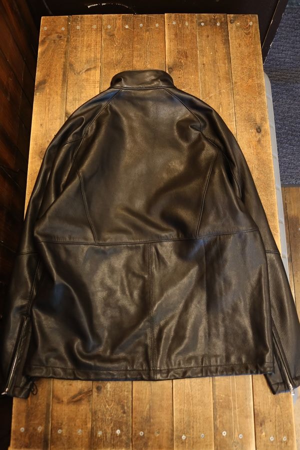 KADOYA(���ɥ�)��K'S LEATHER&K'S PRODUCT��HALF ZIP RIDERS���ϡ��ե��åץ饤���������ץ롡�磻�ɥ��륨�åȡ������ȥ�����֥�å�