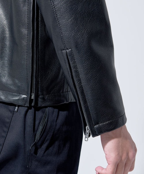 KADOYA(���ɥ�)��K'S LEATHER&K'S PRODUCT��HALF ZIP RIDERS���ϡ��ե��åץ饤���������ץ롡�磻�ɥ��륨�åȡ������ȥ�����֥�å�