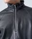 KADOYA(���ɥ�)��K'S LEATHER&K'S PRODUCT��HALF ZIP RIDERS���ϡ��ե��åץ饤���������ץ롡�磻�ɥ��륨�åȡ������ȥ�����֥�å�