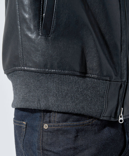 KADOYA(���ɥ�)��K'S LEATHER&K'S PRODUCT��LEATHER JERSEY���쥶�����㡼�����֥�å�/�����ܥ꡼