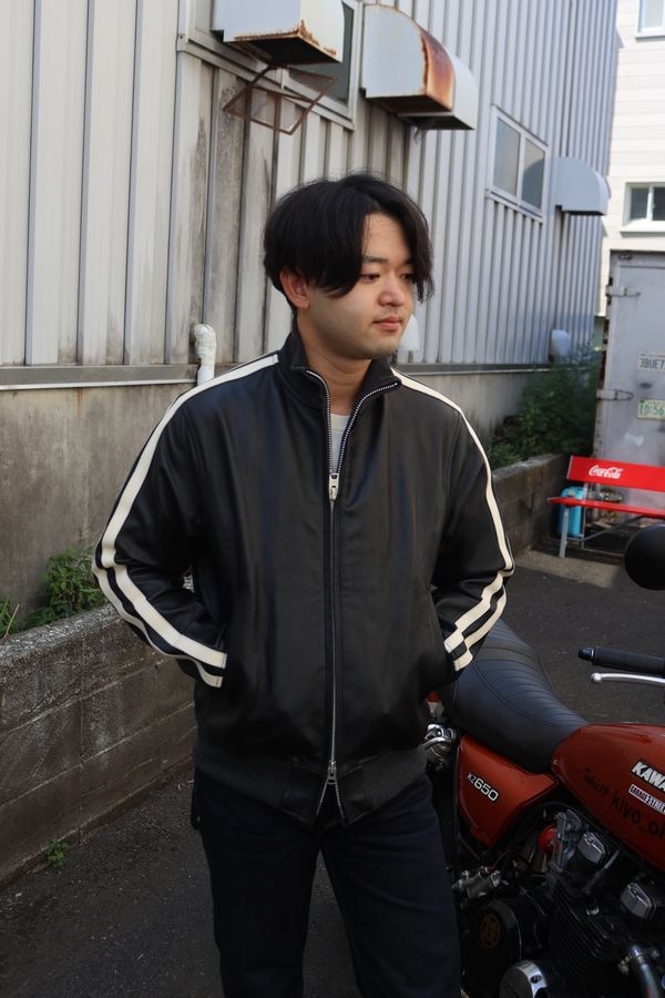 KADOYA(���ɥ�)��K'S LEATHER&K'S PRODUCT��LEATHER JERSEY���쥶�����㡼�����֥�å�/�����ܥ꡼