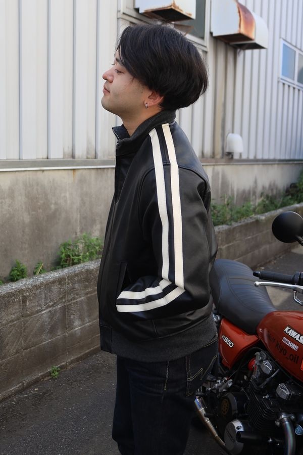 KADOYA(���ɥ�)��K'S LEATHER&K'S PRODUCT��LEATHER JERSEY���쥶�����㡼�����֥�å�/�����ܥ꡼