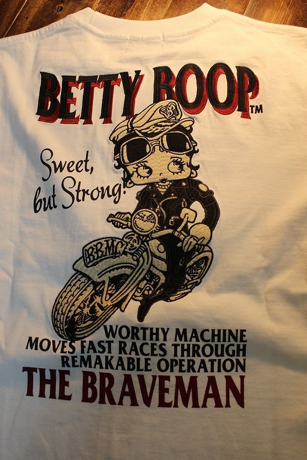 The BRAVE-MAN��BETTY BOOP���٥ƥ�Ĺµ�ԥ���ġ�BBB-2101��ŷ������Tee �ɽ������եۥ磻��