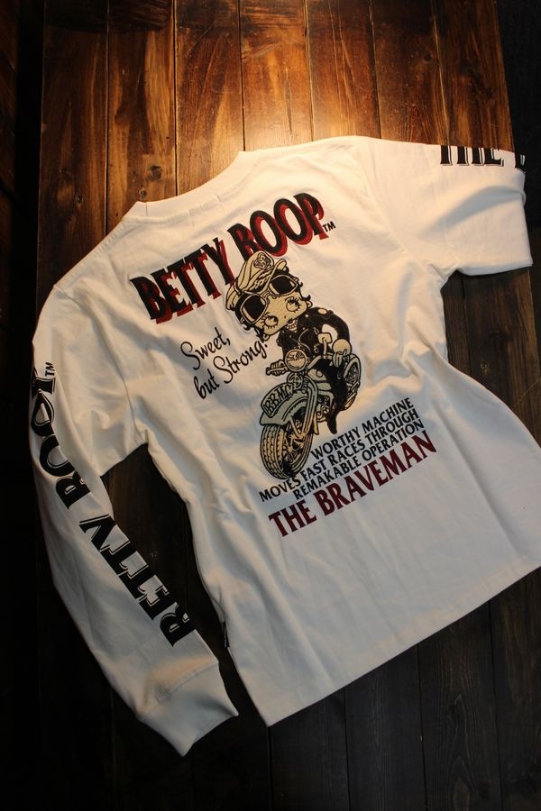 The BRAVE-MAN��BETTY BOOP���٥ƥ�Ĺµ�ԥ���ġ�BBB-2101��ŷ������Tee �ɽ������եۥ磻��