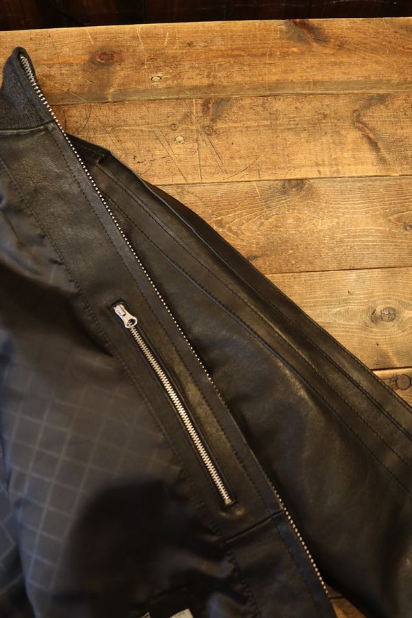 KADOYA(���ɥ�)��K'S LEATHER&K'S PRODUCT��LEATHER JERSEY���쥶�����㡼�����֥�å�/�֥�å�