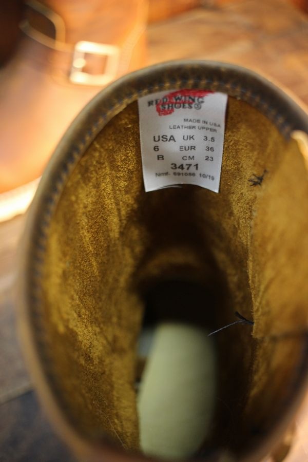 RED WING ��åɥ����󥰡�3471�����饷�å� ���󥸥˥� ��ǥ������֡���