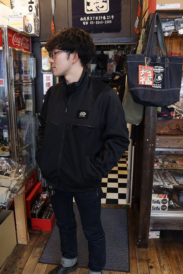 ���ɥ�(KADOYA)��K'S LEATHER&K'S PRODUCT MIRAGE JACKET���ߥ顼���奸�㥱�åȡ���å��奸�㥱�å� �֥�å�