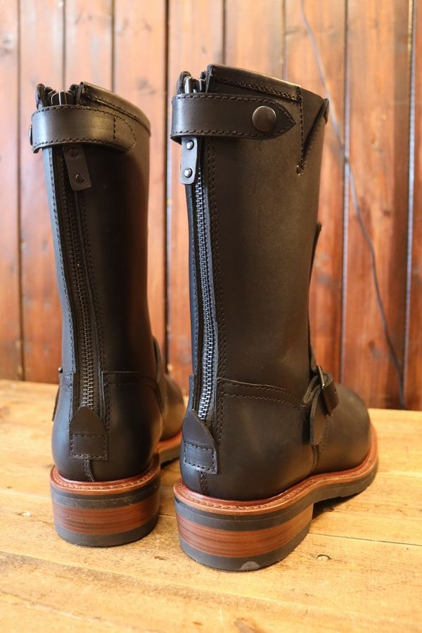 KADOYA�����ɥ䡡RIDE ENGINEER BOOTS���饤�ɥ��󥸥˥��֡��ġ��ե����ʡ��դ����֥�å�