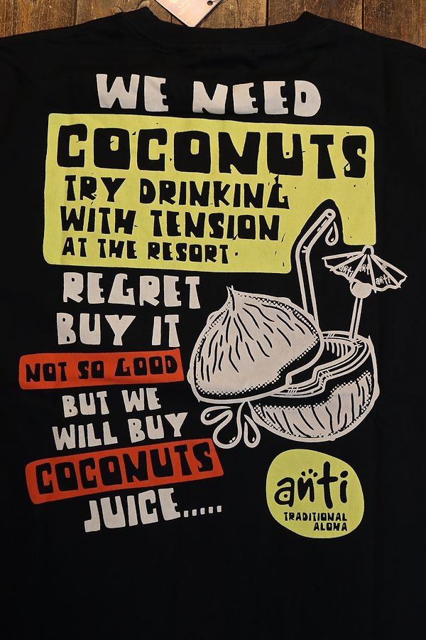 ���վ���ANTI���������ATT-164 COCONUTS�������ʥåġ����åȥ�ԥ���ġ��֥�å�