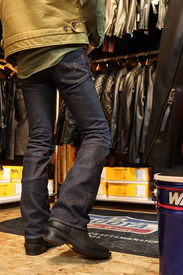 カドヤ K'S LEATHER バイク用ブーツ KA-WESTERN ブラック カドヤ(KADOYA) K'S BOOTS&BOOTS KA-WESTERN （KAウエスタン）ブーツ