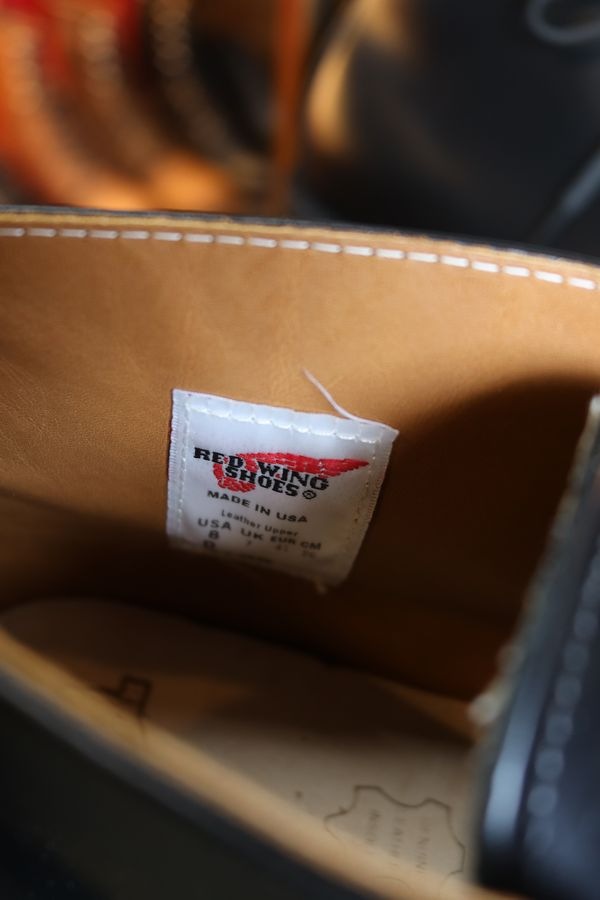 RED WING ��åɥ����󥰡�9196 Black Chaparral POSTMAN CHUKKA �֥�å� ����ѥ�� �ݥ��ȥޥ����å�