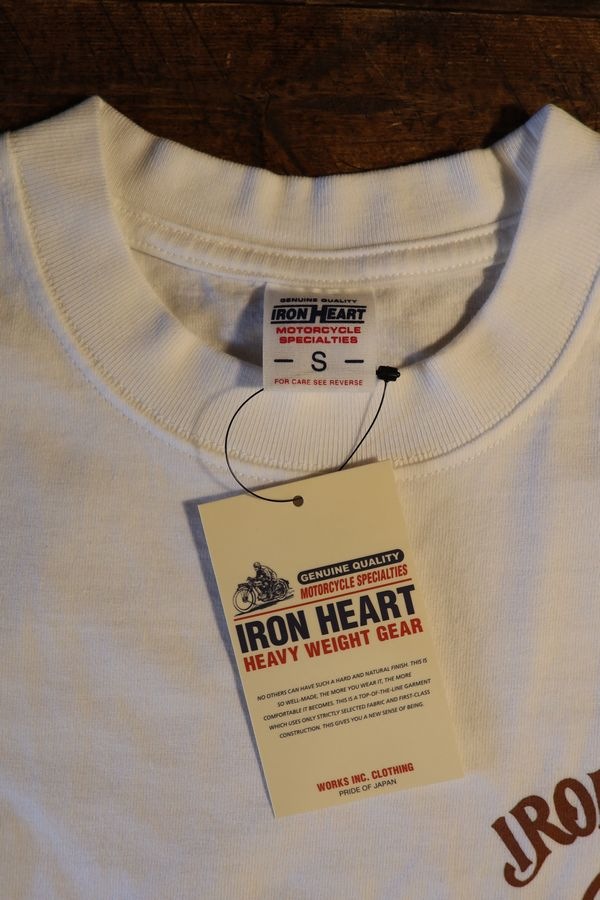 IRON HEART����������ϡ��ȡ�IHT-2603 7.5oz�إӡ��ܥǥ��ץ���T�����(denimwear��)���ۥ磻��