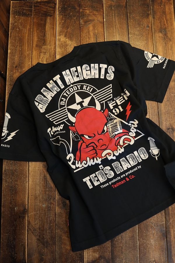 ���վ���TEDMAN���ƥåɥޥ�TDSS-557 RADIO TEDMAN�����åȥ�Tee���ԥ���ġ��֥�å�