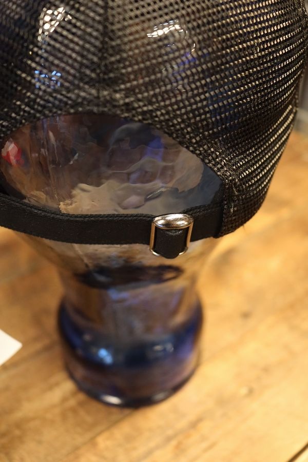 ���ɥ�(KADOYA) ��K'S LEATHER & K'S PRODUCT�ʥ������쥶������ɥ������ץ������ȡ�MESH LOGO CAP ��å����������å� �֥�å�