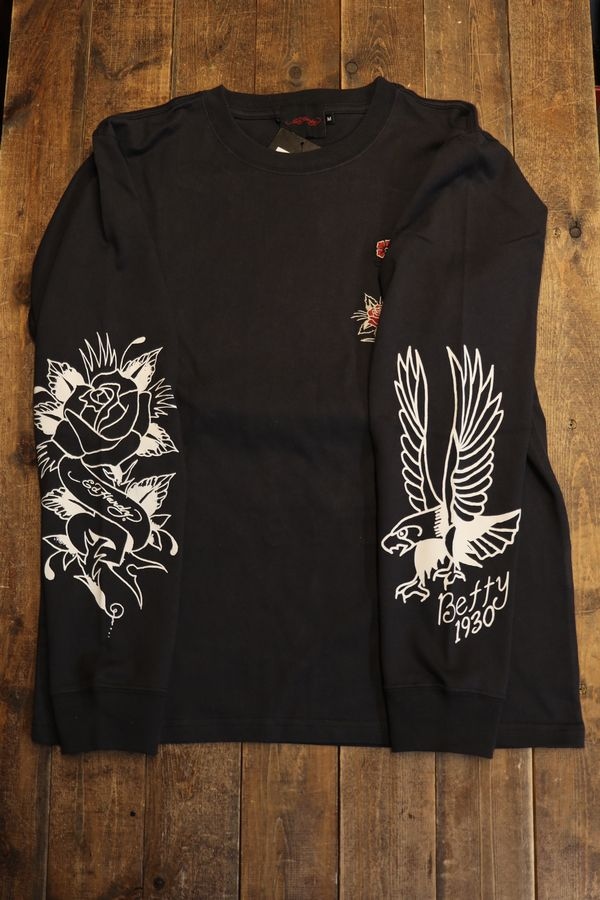 BETTY BOOP��ED HARDY��BED-2508 ŷ��ĹµTee���٥ƥ��ߥ��ɥϡ��ǥ������ɽ�����ԡ����ߥ���