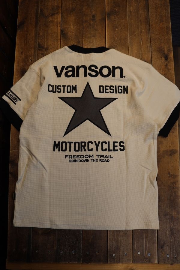 VANSON �Х󥽥� NVST-2604 �����ޥ�إ�꡼�ͥå�ȾµTee ��󥹥������ɽ����ʥ�����