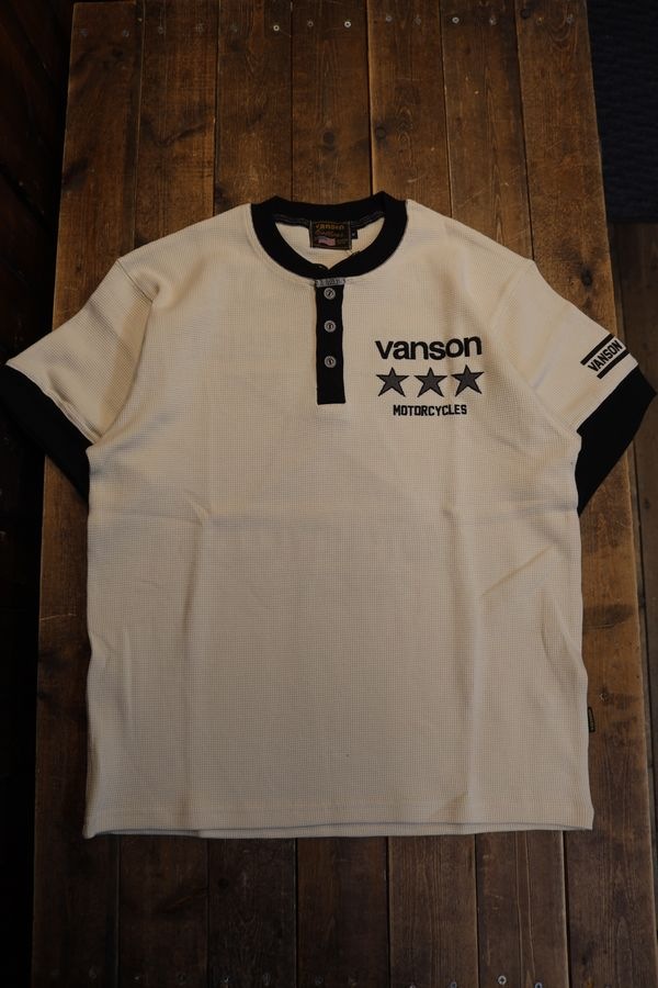 VANSON �Х󥽥� NVST-2604 �����ޥ�إ�꡼�ͥå�ȾµTee ��󥹥������ɽ����ʥ�����