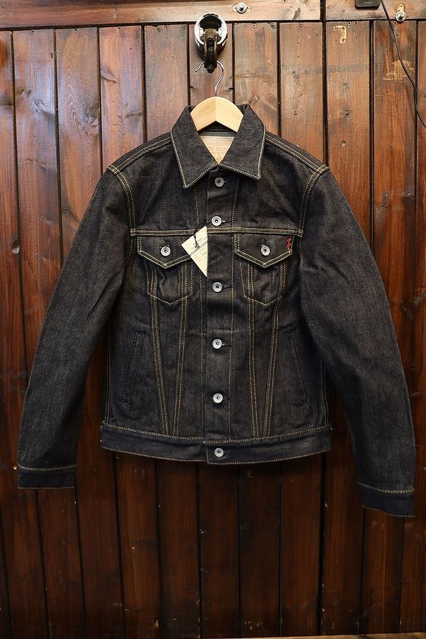 IRON HEART アイアンハート 526PJ 21oz セルビッチデニム サイドポケット付きトラッカージャケット Gジャン IRON