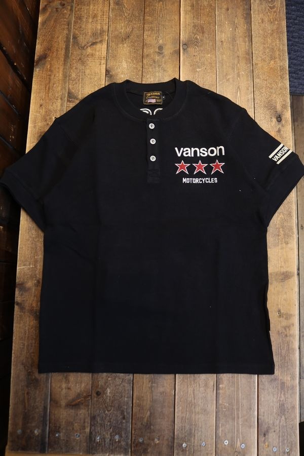 VANSON �Х󥽥� NVST-2604 �����ޥ�إ�꡼�ͥå�ȾµTee ��󥹥������ɽ����֥�å�