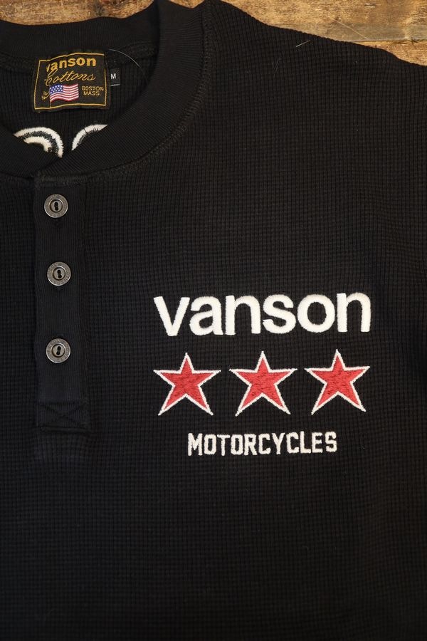 VANSON �Х󥽥� NVST-2604 �����ޥ�إ�꡼�ͥå�ȾµTee ��󥹥������ɽ����֥�å�