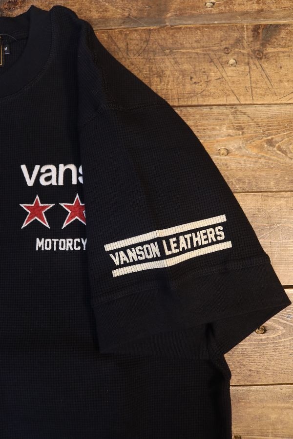 VANSON �Х󥽥� NVST-2604 �����ޥ�إ�꡼�ͥå�ȾµTee ��󥹥������ɽ����֥�å�