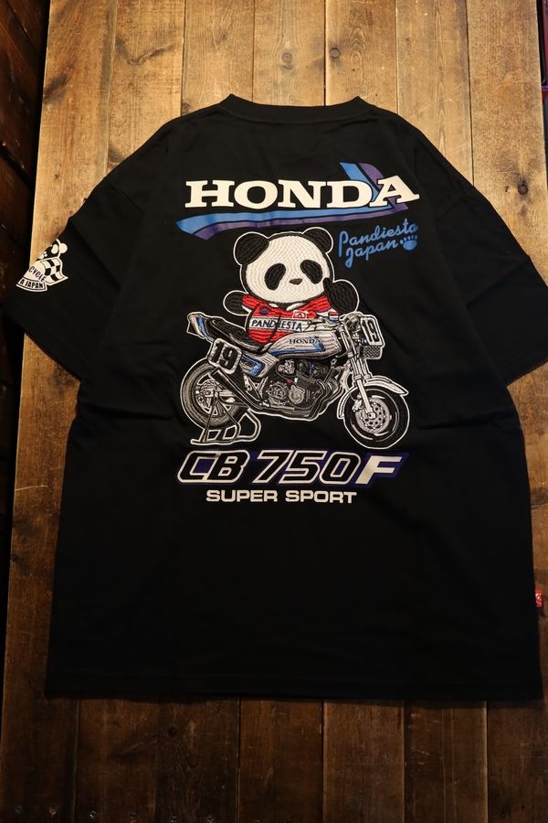 HONDA��PANDIESTA JAPAN���ۥ���ߥѥ�ǥ��������� 526507��CB750F 19RIDER Tee�����ڥ󥵡� �ɽ��ԥ���ġ��֥�å�