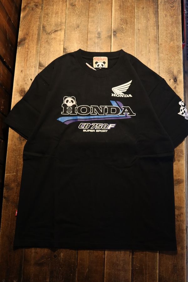 HONDA��PANDIESTA JAPAN���ۥ���ߥѥ�ǥ��������� 526507��CB750F 19RIDER Tee�����ڥ󥵡� �ɽ��ԥ���ġ��֥�å�