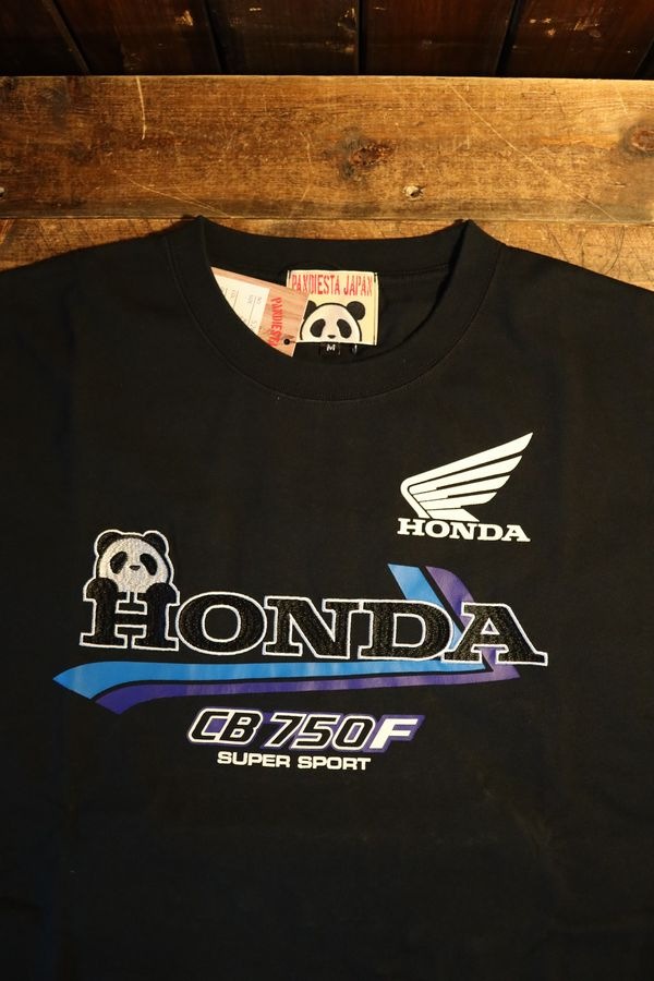 HONDA��PANDIESTA JAPAN���ۥ���ߥѥ�ǥ��������� 526507��CB750F 19RIDER Tee�����ڥ󥵡� �ɽ��ԥ���ġ��֥�å�