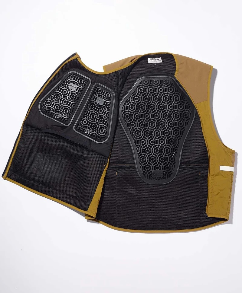 KADOYA(���ɥ�)��K'S LEATHER��K'S PRODUCT��ANORAK VEST ���Υ�å��٥��ȡ��֥饦��
