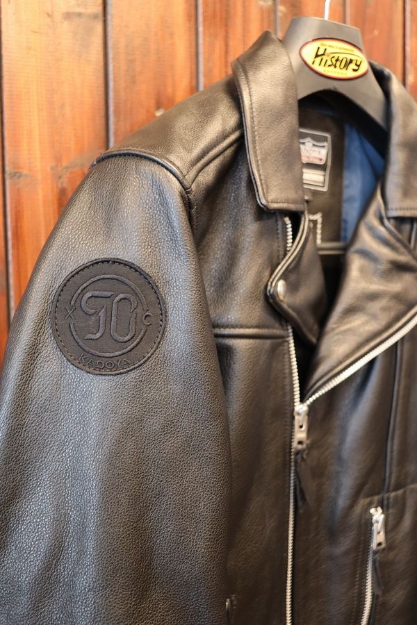 ���ɥ�(KADOYA)��K'S LEATHER&K'S PRODUCT GERMAN DOUBLE-XC KADOYA90��ǯ�����ǥ� ���㡼�ޥ���֥�-XC��W�饤������