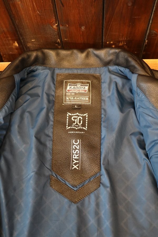 ���ɥ�(KADOYA)��K'S LEATHER&K'S PRODUCT GERMAN DOUBLE-XC KADOYA90��ǯ�����ǥ� ���㡼�ޥ���֥�-XC��W�饤������