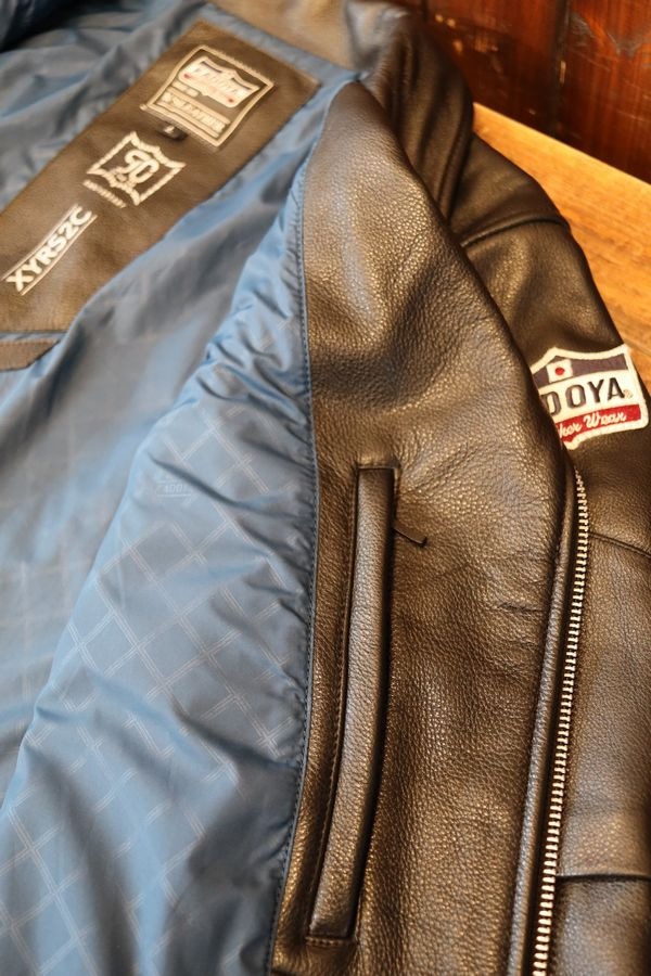 ���ɥ�(KADOYA)��K'S LEATHER&K'S PRODUCT GERMAN DOUBLE-XC KADOYA90��ǯ�����ǥ� ���㡼�ޥ���֥�-XC��W�饤������