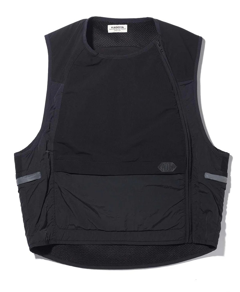 KADOYA(カドヤ) K'S LEATHER＆K'S PRODUCT ANORAK VEST アノラック