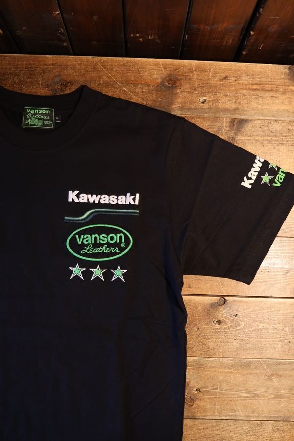 VANSN��KAWASAKI����ܥ졼�����KMV-2601 ŷ��Ⱦµ�ɽ�Tee���쥤��ܡ��饤�󡡥ޥåϡ����꡼���������֥�å���
