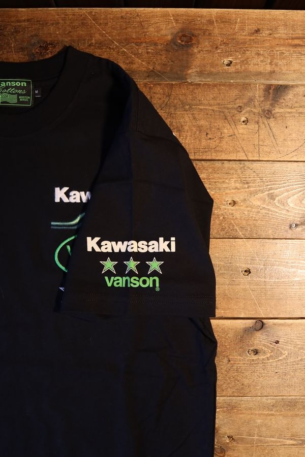 VANSN��KAWASAKI����ܥ졼�����KMV-2601 ŷ��Ⱦµ�ɽ�Tee���쥤��ܡ��饤�󡡥ޥåϡ����꡼���������֥�å���