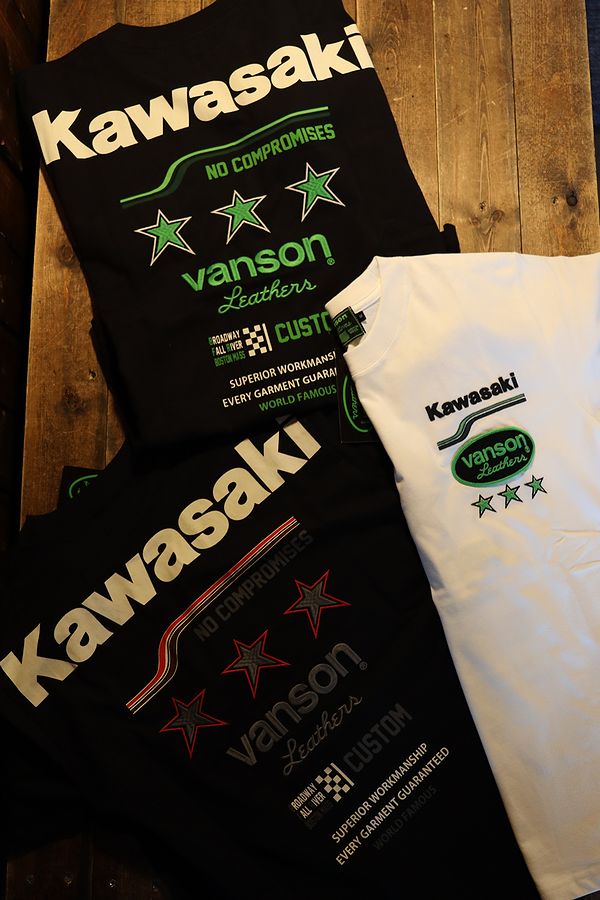 VANSN��KAWASAKI����ܥ졼�����KMV-2601 ŷ��Ⱦµ�ɽ�Tee���쥤��ܡ��饤�󡡥ޥåϡ����꡼���������֥�å���